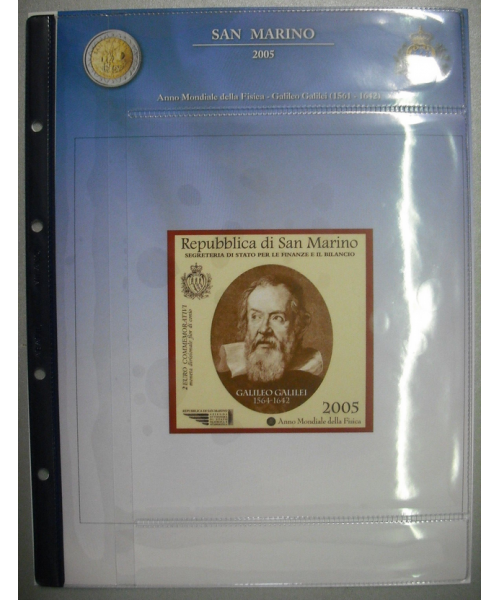 2 Euro Commemorativi 2005 Galilei