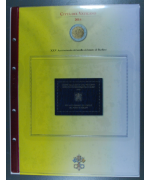 2€ Vaticano 2014: Muro di Berlino