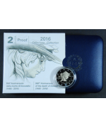 Italia: 2€ Comm. 2016. Donatello, fondo specchio