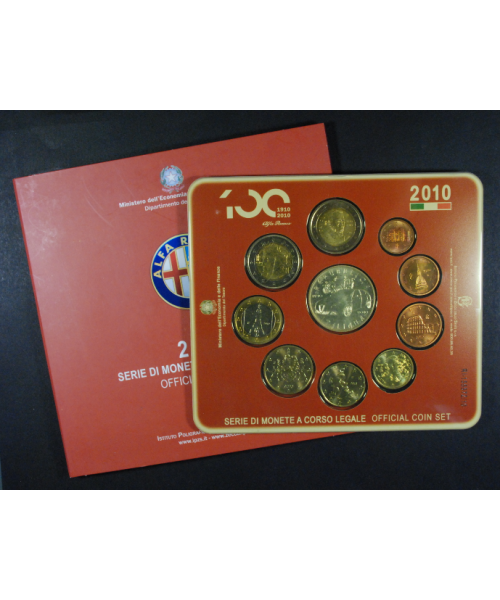 Italia: Divisionale Euro 2010 con 5€ in argento