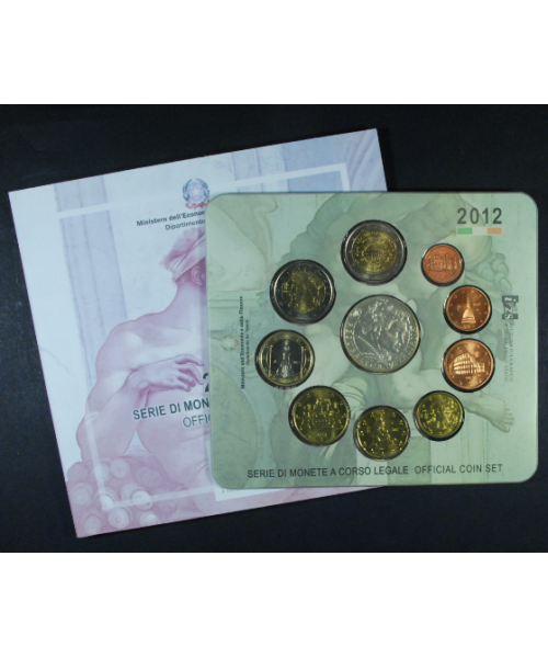 Italia: Divisionale Euro 2012 con 5€ in argento