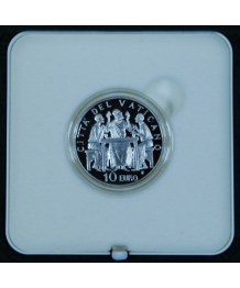 Vaticano: 2005, 10€ Anno Eucaristico