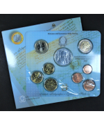 Italia: Divisionale Euro 2005 con 5€ in argento