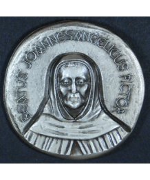 Italia: Beato Angelico, in bronzo argentato