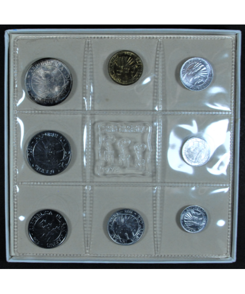 San Marino 1974 Divisionale Lira FDC- Focolare