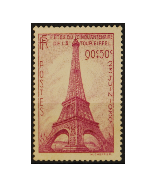 Francia 1939: 50° torre Eiffel