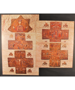 Vaticano 2004: Cart. postali. San Nilo. 5 cartoline, nuove