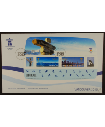 Canada: Vancouver 2010, BF su FDC