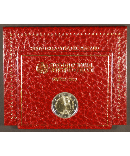 2€ Comm. Vaticano 2021 '700° morte Dante' FDC