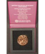Vaticano: 2021 20€ in rame 'Arte e fede - San Pietro' in cofanetto