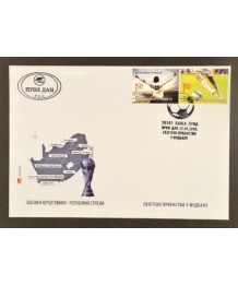 Bosnia Serba: "Sud Africa 2010", 2 valori su FDC
