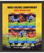 Micronesia: "Sud Africa 2010", MF di 6 valori, integri