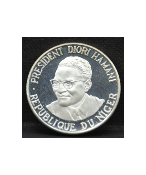 Niger 1960: 1000 Franchi ''Pres. Diori Hamani''