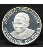 Niger 1960: 1000 Franchi ''Pres. Diori Hamani''