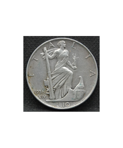 Vitt. Em. III 1936: 10 Lire 'Impero' BB