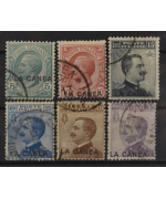 La Canea 1907/12: Soprastampati, usati