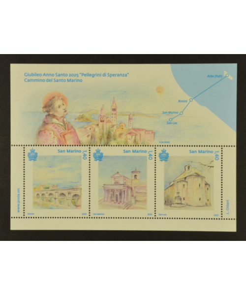 San Marino 2025: Giubileo 2025 'Pellegrini di Speranza' BF