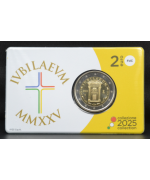 Italia 2025: 2€ 'Giubileo 2025' Coin Card