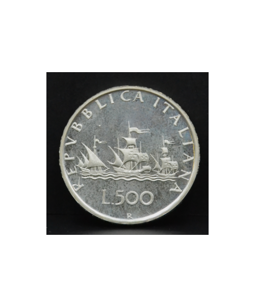 Italia 1988: 500 Lire Caravelle PROOF