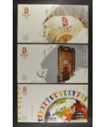 China: Pechino 2007, 'One World One Dream' 5 cartoline