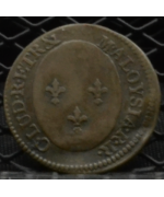 Regno d'Etruria, Carlo Ludovico: 1/2 Soldo 1805 Legenda grande BB