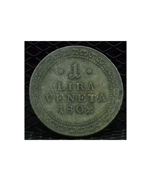 Provincia Veneta, Francesco II (1797/1805): 1 Lira Mistura MB/BB