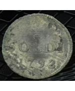 Massa di Lunigiana, Maria Beatrice (1790/96): 4 Soldi 1792 Mistura MB/BB