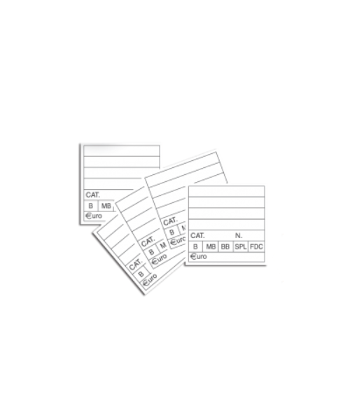 Cartellini segnaprezzi 40x40 in €uro 100 pz.