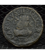 Cagliari, Carlo II (1665/1700) 3 Cagliaresi 1695 MB/BB