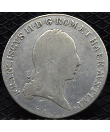 Austria 1806: Franz II (1792/1835) Tallero 1806 A-Vienna MB/BB