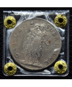 Repubblica Subalpina (1800/1802): 5 Franchi 1802 BB periziata