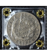 Repubblica Subalpina (1800/1802): 5 Franchi 1802 BB periziata