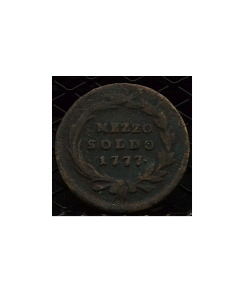 Lombardia-Maria Teresa (1778/1780): 1/2 Soldo in rame 1777 MB