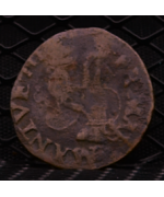 Mantova-Francesco II (1484/1519): Quattrino o Bagattino con cane MB