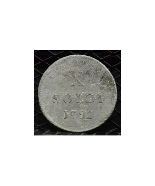 Massa di Lunigiana (1790/96): 10 Soldi 1792 MB