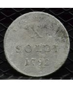 Massa di Lunigiana (1790/96): 10 Soldi 1792 MB