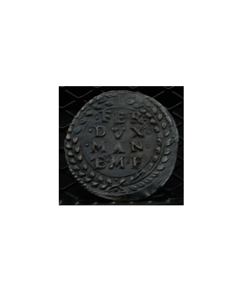 Mantova, Ferdinando Gonzaga (1615-26): Grosso con croce di Gerusalemme BB+