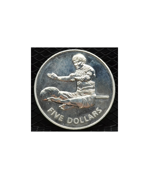 Kiribati 1979: 5 Dollari 'Indipendenza' FDC