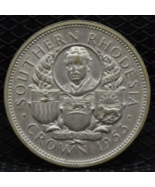 Rhodesia del Sud 1953: 1 Corona "100° Cecil Rhodes" FDC