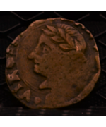 Mantova, Francesco II (1484/1519) Quattrino, orologio sul fuoco MB/BB