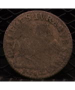 Mantova, Ferdinando Carlo (1699/1707) 1/2 Lira 1704 - 10 Soldi MB