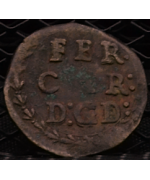 Mantova, Carlo VI (1707/1740) Soldo 1731 MB/BB