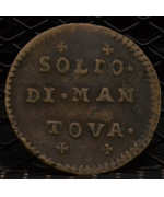 Mantova, Carlo VI (1707/1740) Soldo 1736 BB