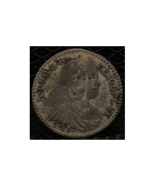 Mantova, Carlo VI (1707/1740) Lira 1732 - 20 Soldi MB/BB