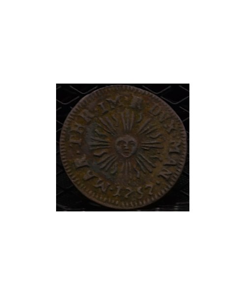 Mantova, Maria Teresa (1740/1780) Soldo 1757 BB/SPL