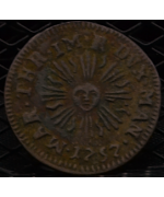 Mantova, Maria Teresa (1740/1780) Soldo 1757 BB/SPL