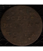 Mantova, Maria Teresa (1740/1780) Soldo 1757 BB/SPL