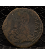 Casale, Carlo II Gonzaga (1647/1665): Soldo 1661 MB/BB