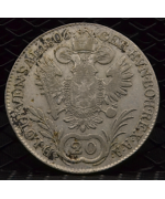 Austria, Franz II (1792/1835) 20 Kreuzer 1806 B-Kremnica MB/BB