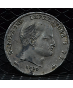 Napoleone I Re d'Italia (1805/1814): 1 Lira 1810 2° tipo Milano MB/BB